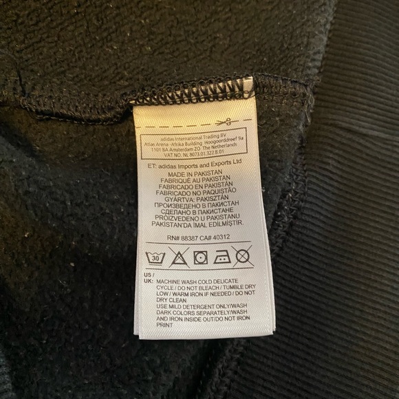 GU ADIDAS Crewneck Trifoli Sweatshirt M:M - Picture 6 of 7